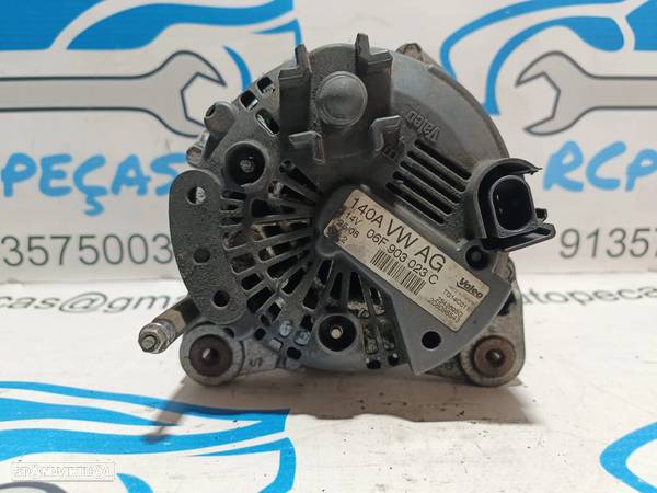 ALTERNADOR VW VOLKSWAGEN GOLF V 5 MK5 1.9 TDI 8V 105CV BXE 06F903023C 06F903023 PASSAT TOURAN TIGUAN CADDY EOS - 2