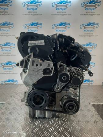 MOTOR ENGINE COMPLETO VOLKSWAGEN GOLF V 5 MK5 2.0 FSI 16V 150CV BLR PASSAT B6 AUDI A3 8P SEAT LEON 1P ALTEA 5P TOLEDO III 3 MK3 SKODA OCTAVIA II 2 MK2 MOTOR ARRANQUE ALTERNADOR COMPRESSOR AR CONDICIONADO BOMBA DIRECAO DIREÇÃO TURBO INJETOR INJETORES - 8