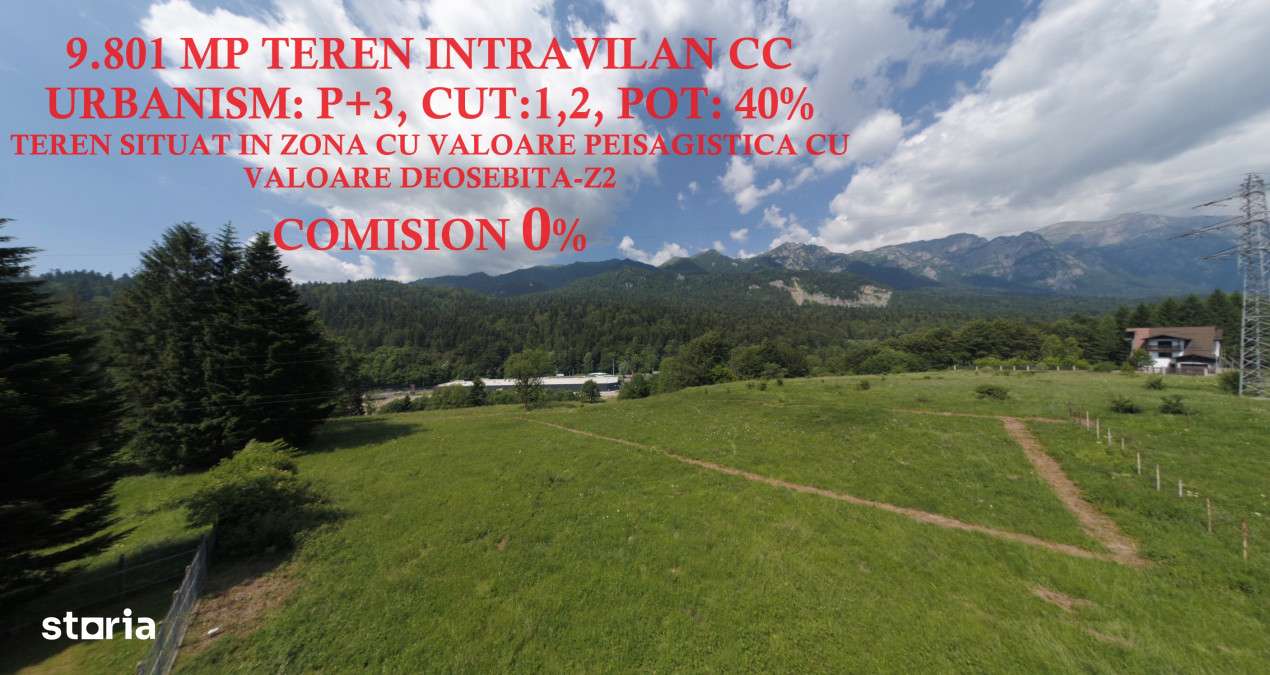 VANZARE TEREN INTRAVILAN SINAIA-CUMPATU Strada Zamora-9.801 mp-Comisio - Imagine principală: 4/19