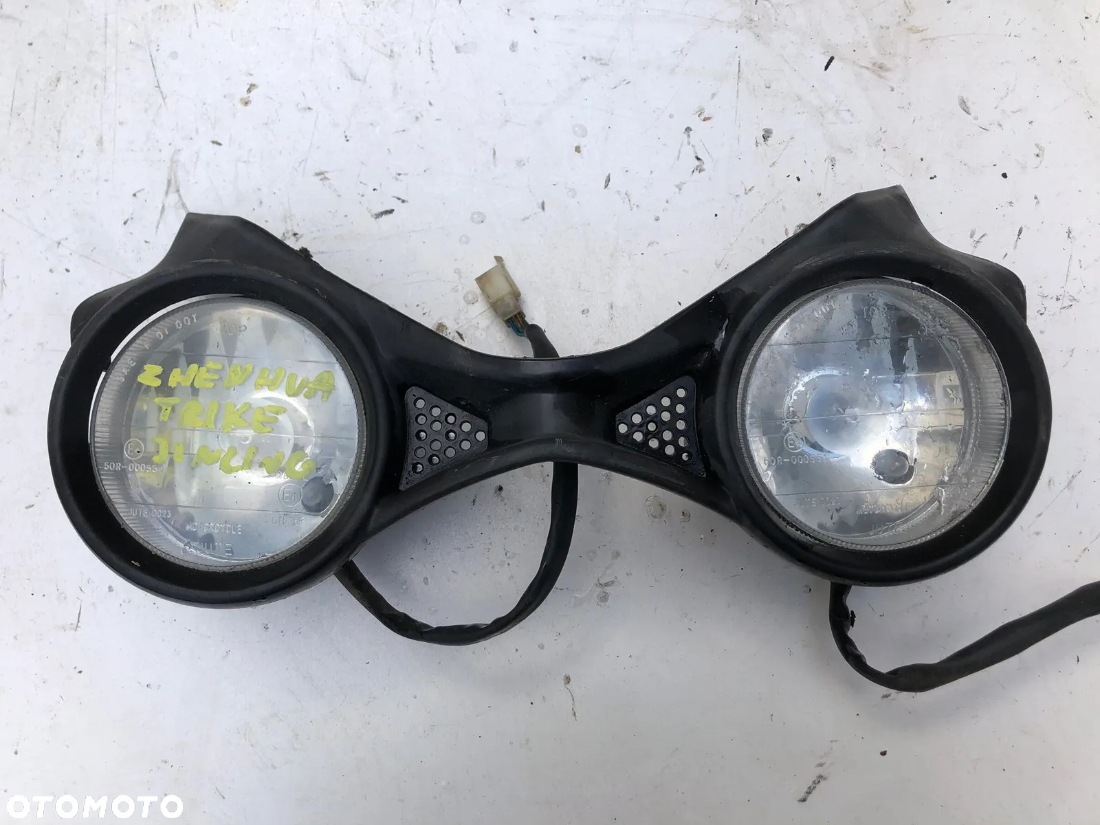 Lampa przednia Reflektor QUAD ATV 250cc JINLING EAGLE ZHENHUA 3-kołowy trike - 2