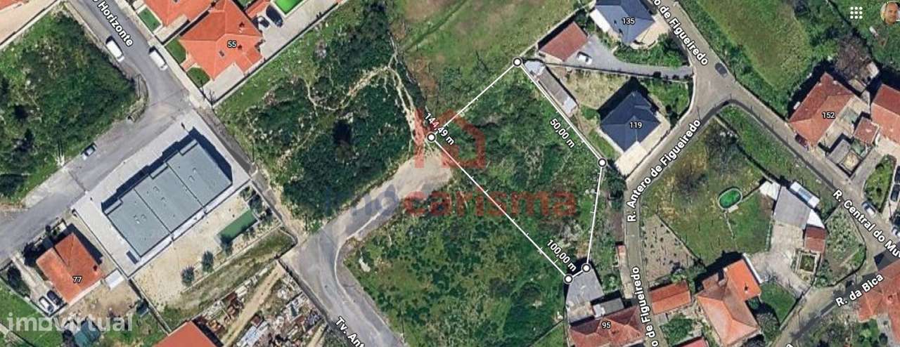 Lote de Terreno para Construção com 1.235m2 em Meixomil, Paços de Ferr - Grande imagem: 5/5