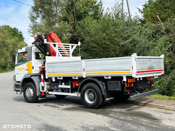 Mercedes-Benz MERCEDES ATEGO 1833 Kiper Wywrotka 4x2 Kran PALFINGER PK 12500 BARDZO DOBRY STAN - 36