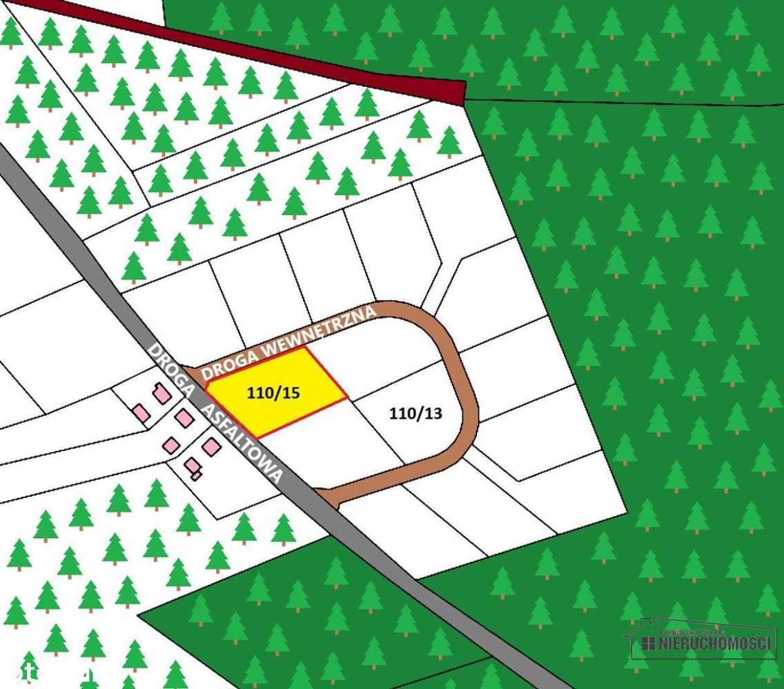 Działka na skraju wsi, w pobliżu lasu. - Pełny obrazek: 4/15