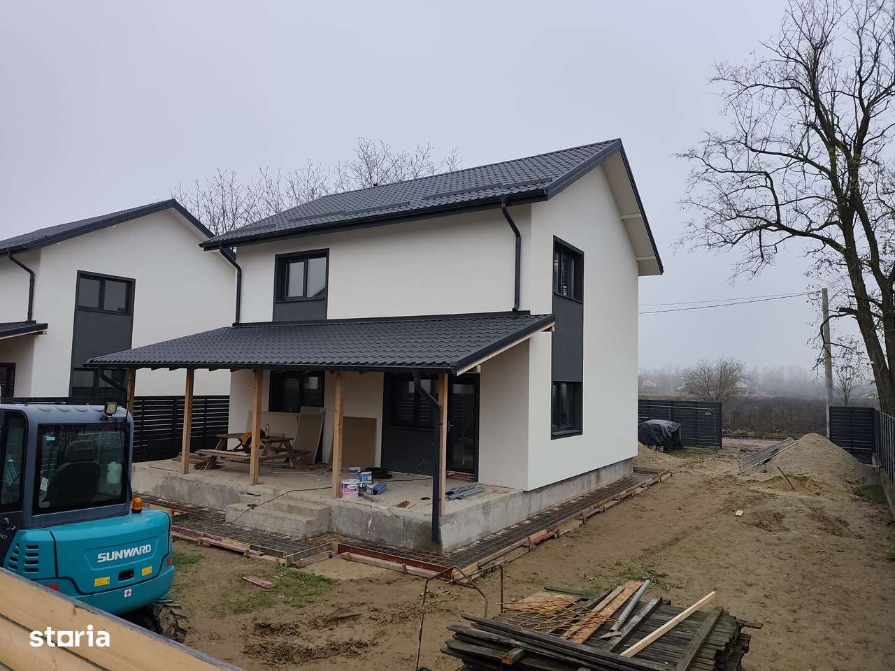 FARA COMISION case 4 camere 2 bai terasa P+1+pod canal apa gaz curent - Imagine principală: 4/20