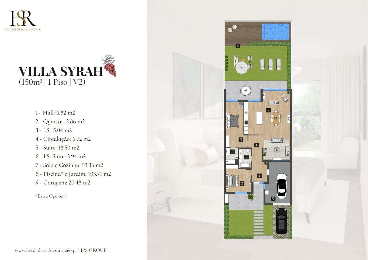 Villa Syrah | 150m2 | Herdade Real De Santiago-19