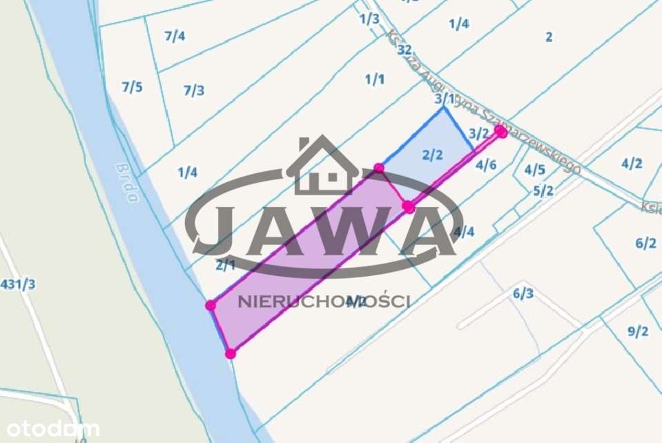 Działka budowlana z linią brzegową - Pełny obrazek: 2/8