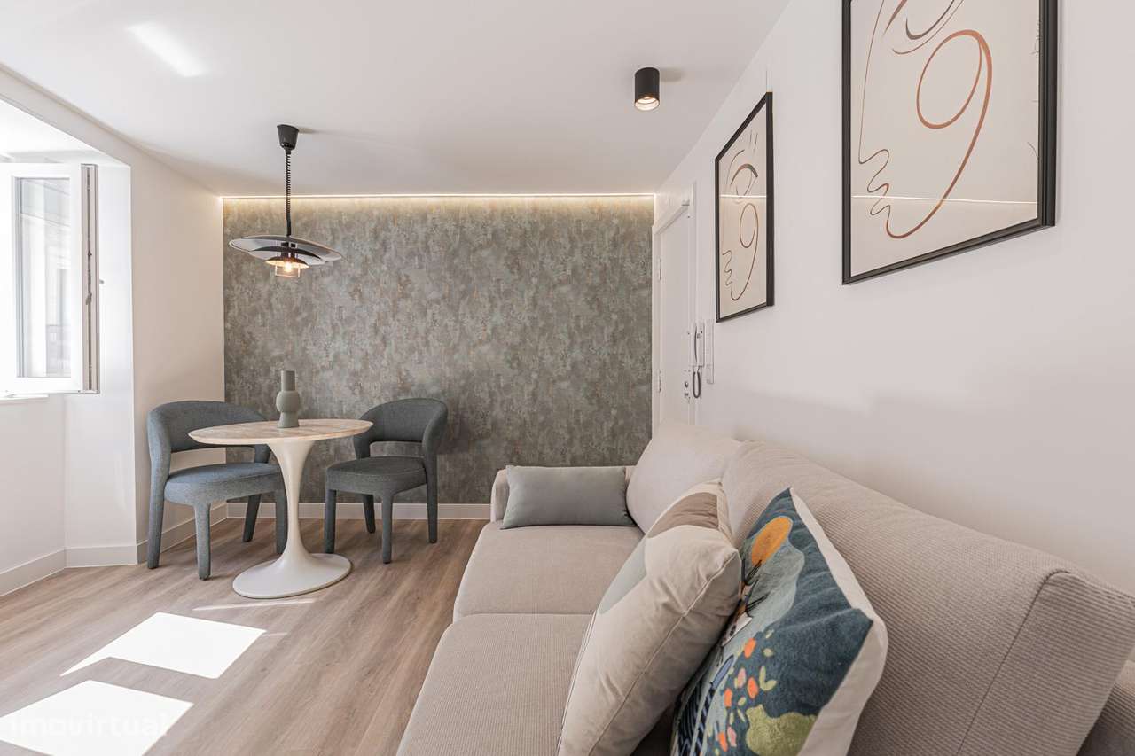 T1 (2Assoalhadas) A Estrear, Mobilado e Equipado, Av Liberdade, Lisboa-3