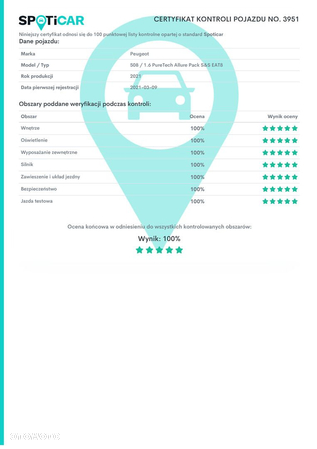 Peugeot 508 1.6 PureTech Allure Pack S&S EAT8 - 27