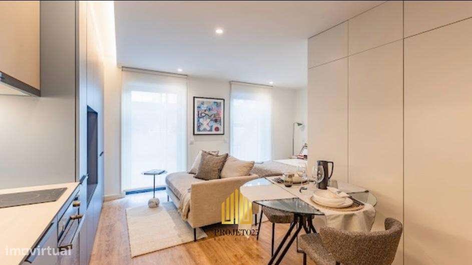 T1 Studio Equipado e Mobiliado em Condº com Ginásio e Cowork ao Metro - Grande imagem: 5/21