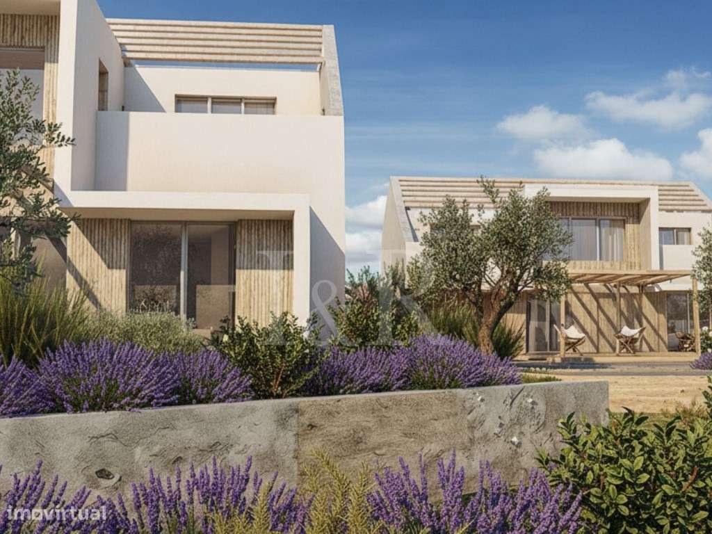 Moradia T3+1 em eco-condomínio, com piscina privada, na Terrugem, S... - Grande imagem: 3/18