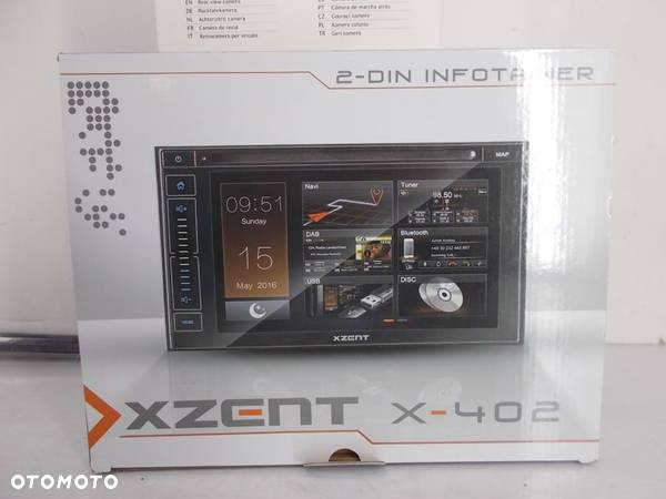 Radio kamper nawigacja XZENT X-402 - 1