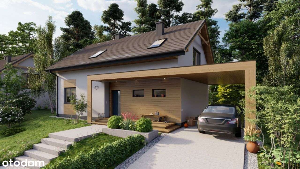 Luksusowy dom - "B" - działka 9 ar - wolnostojący - stan deweloperski-5