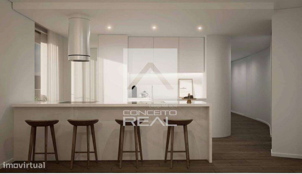 T3 em fase de construção | Edifício de prestígio com piscina na cobert - Grande imagem: 5/14