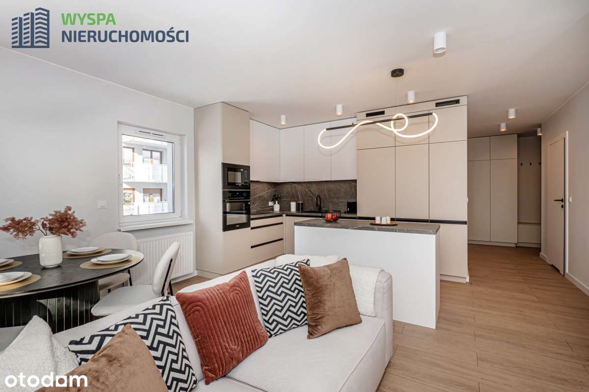 Świetne nowe mieszkanie z dużym ogrodem i balkonem