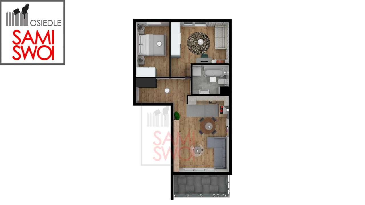 Nowe, Komfortowe Mieszkanie w Dobrzykowicach! - Pełny obrazek: 2/9