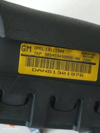 MODUŁ SENSOR PODUSZEK AIRBAG OPEL CORSA D 13235770 - 8