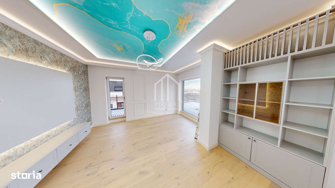 Penthouse PREMIUM cu 4 camere terasa 150 mp. langa Parcul Sub Arini - Imagine principală: 3/11