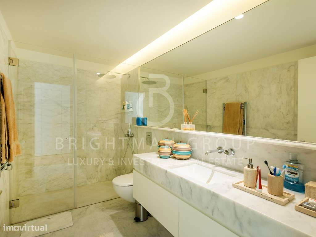 Apartamento T3 com piscina e jardim, na Quinta da Marinha-27