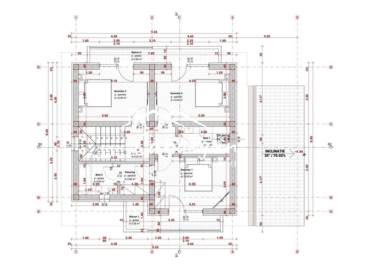Casa individuala, 5 camere, 120mp utili, 504mp teren, zona Selimbar - Imagine principală: 4/10