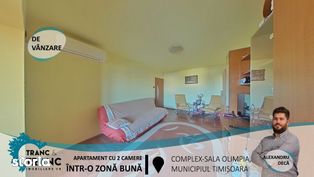 Apartament cu 2 camere într-o zonă bună în Complex-Sala Olimpia(ID:27