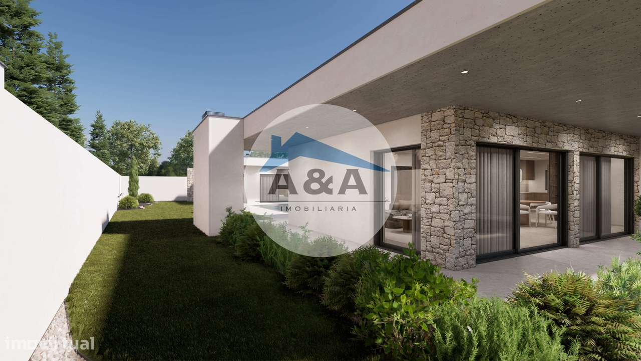 Conjunto de Moradias Térreas Independentes com Piscina, "Key-ready"-9