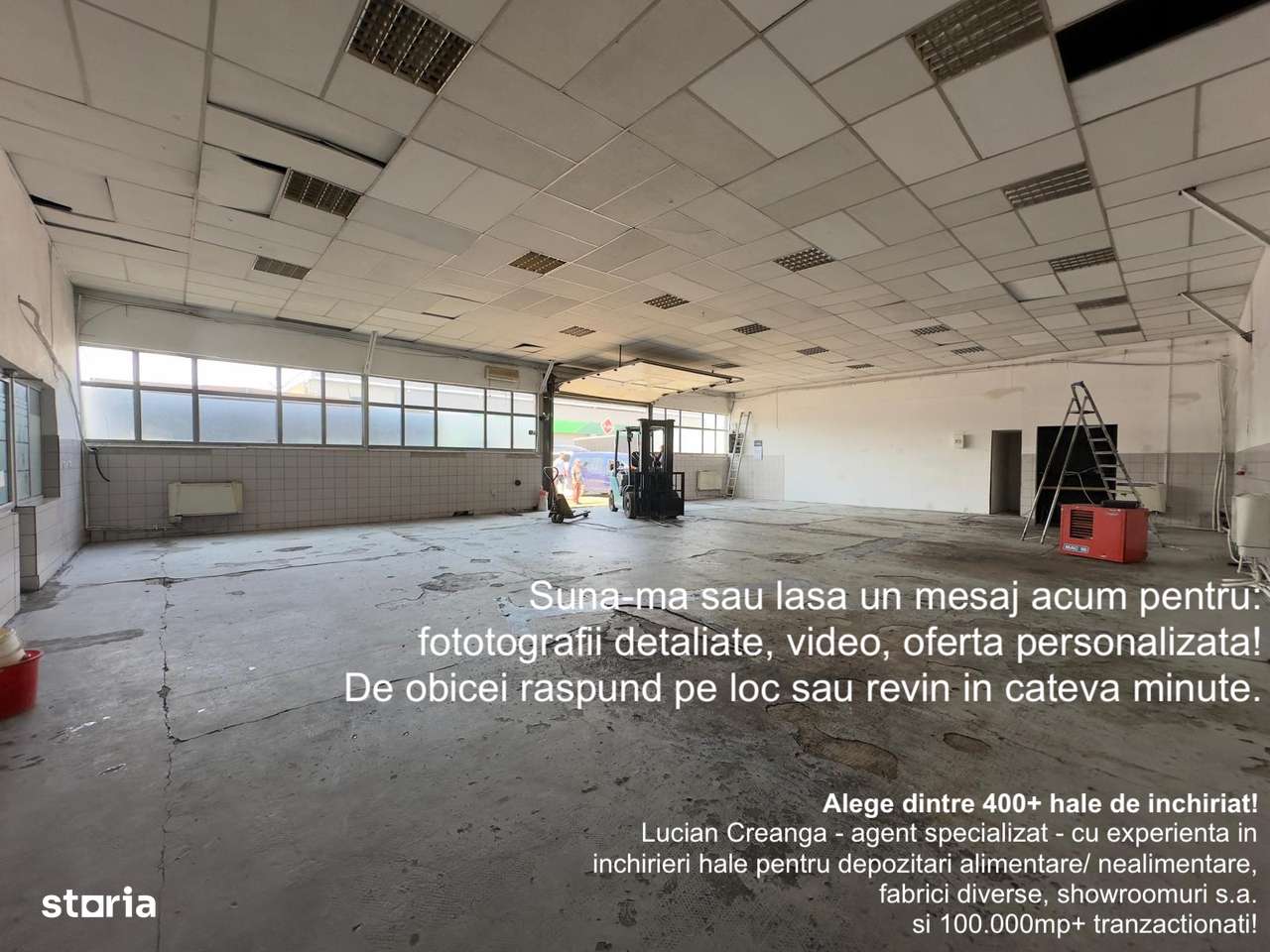 Hala 215mp, zona Lukoil Calea Chisinaului - Imagine principală: 1/7