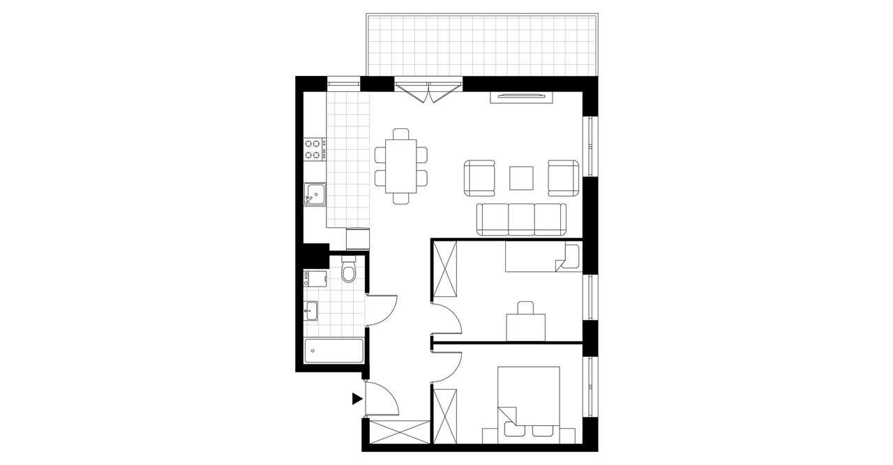 Apartamenty Balonowa  | mieszkanie 3-pok. | 6 - Pełny obrazek: 4/9