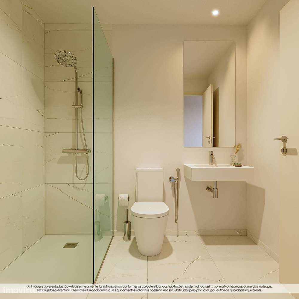 Apartamento T1 novo c/luar garagem no Porto (Antas)-26