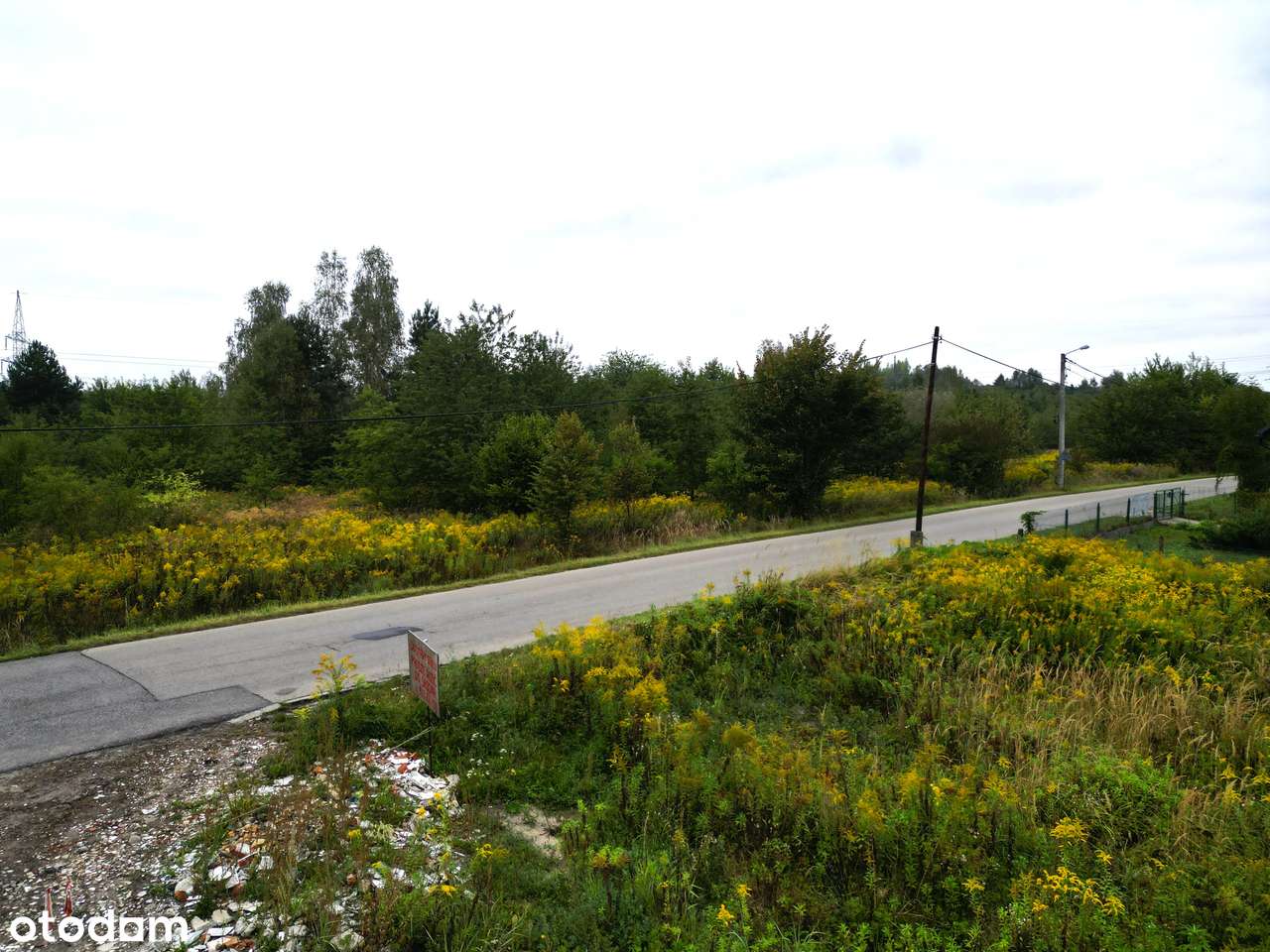 Działka usługowo - budowlana  19,5 ara vat 23% Libiąż ul. Gromiecka-7