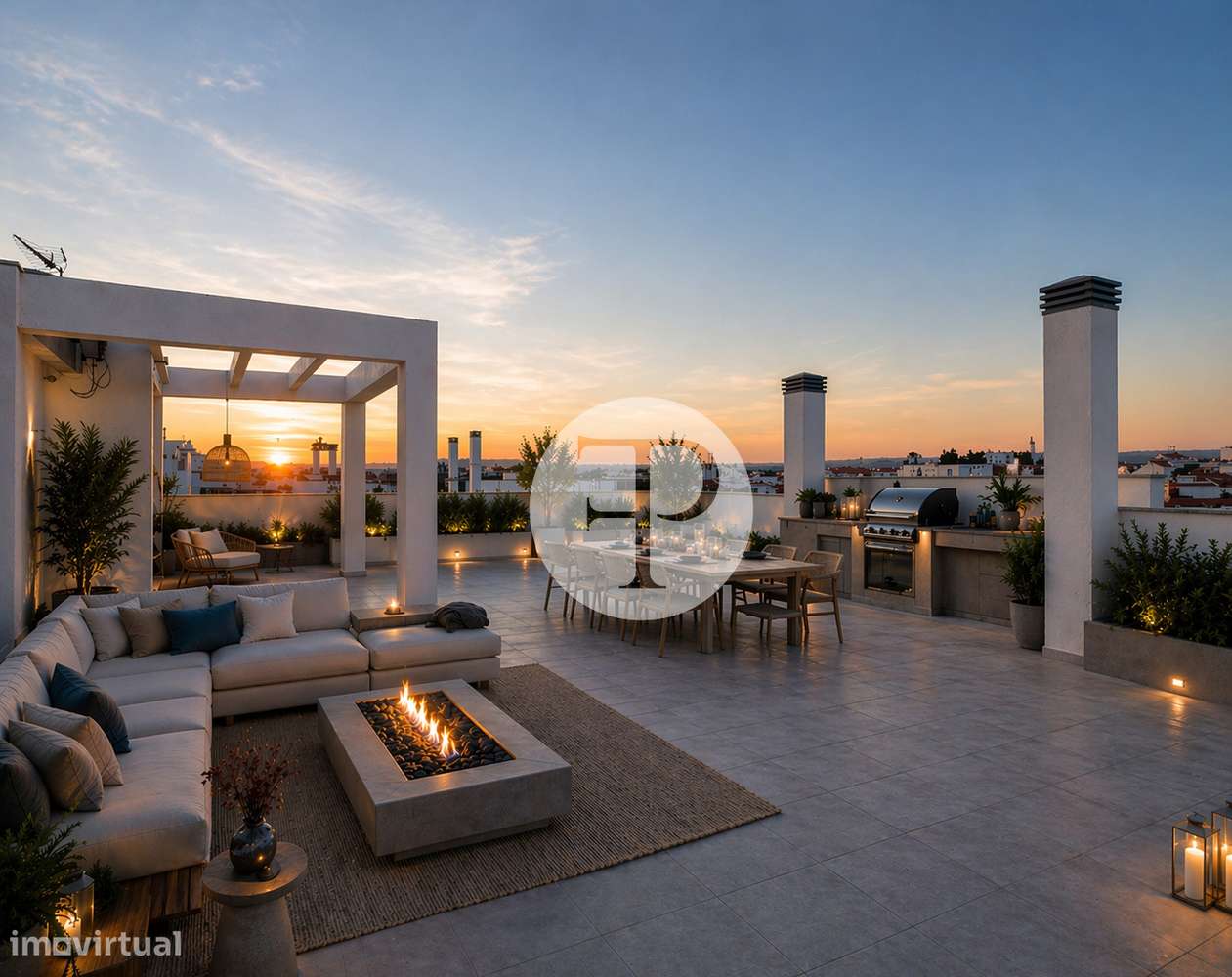 T4 em condomínio com piscina – Excelente estado – Caldas Terrace-6