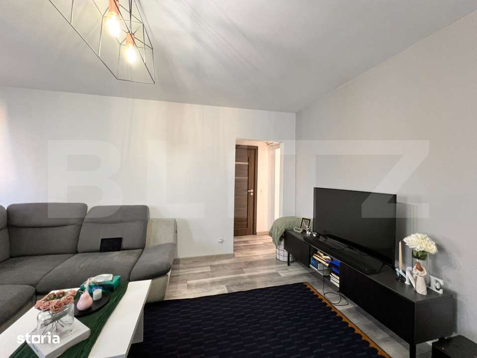 Apartament 2 camere circular – renovat modern, zona centrala Hunedoa - Imagine principală: 3/10