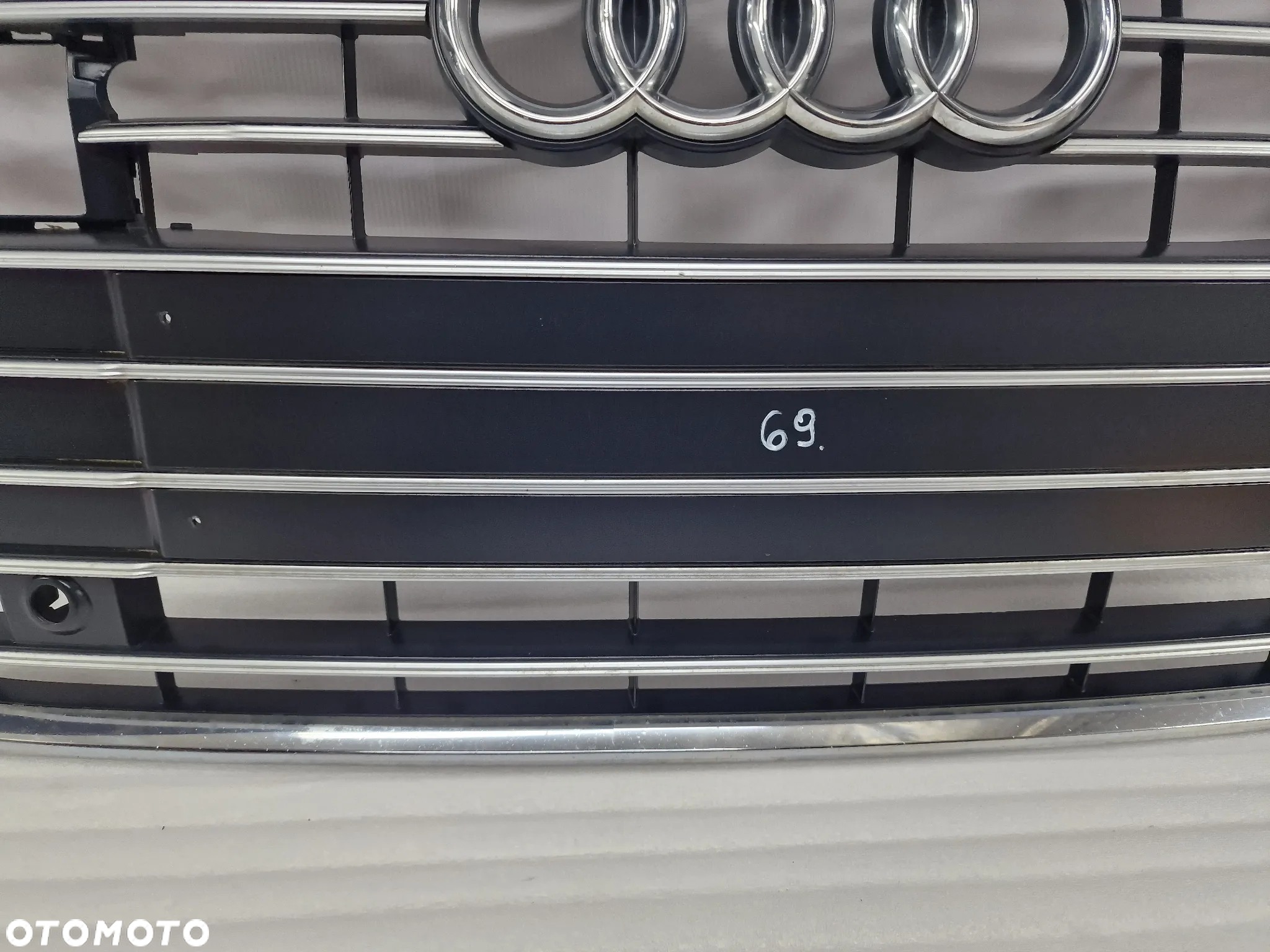 AUDI A6 C8 4K0 S-LINE 18- ATRAPA / GRILL PRZEDNI PRZÓD NA PDC , NR 4K0853651C / 4K0853651 / 4K0853653 , NR AUKCJI GL69 - 5