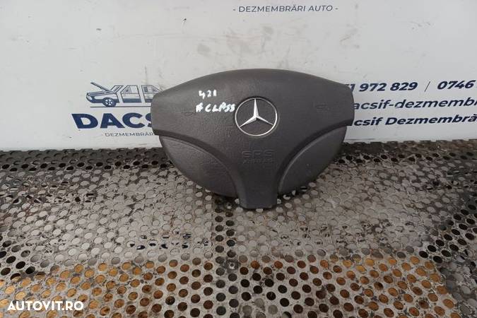 Airbag sofer / volan Mercedes-Benz A-Class W168  [din 1997 pana  2001] seria Hatchback A 160 MT (10 - 1