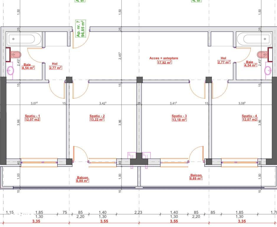 Spațiu comercial-Birouri-97 mp - Imagine principală: 2/4
