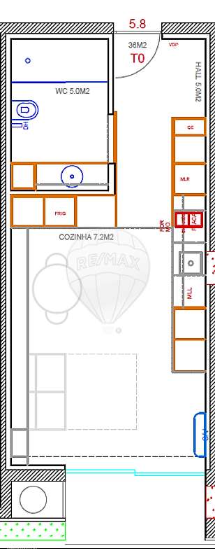 Apartamento T0 para venda-28