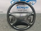 VOLANTE GUIADOR COMPLETO SAAB 95 9.5 9-5 PELE COMANDOS MULTIFUNÇÕES AIRBAG - 1