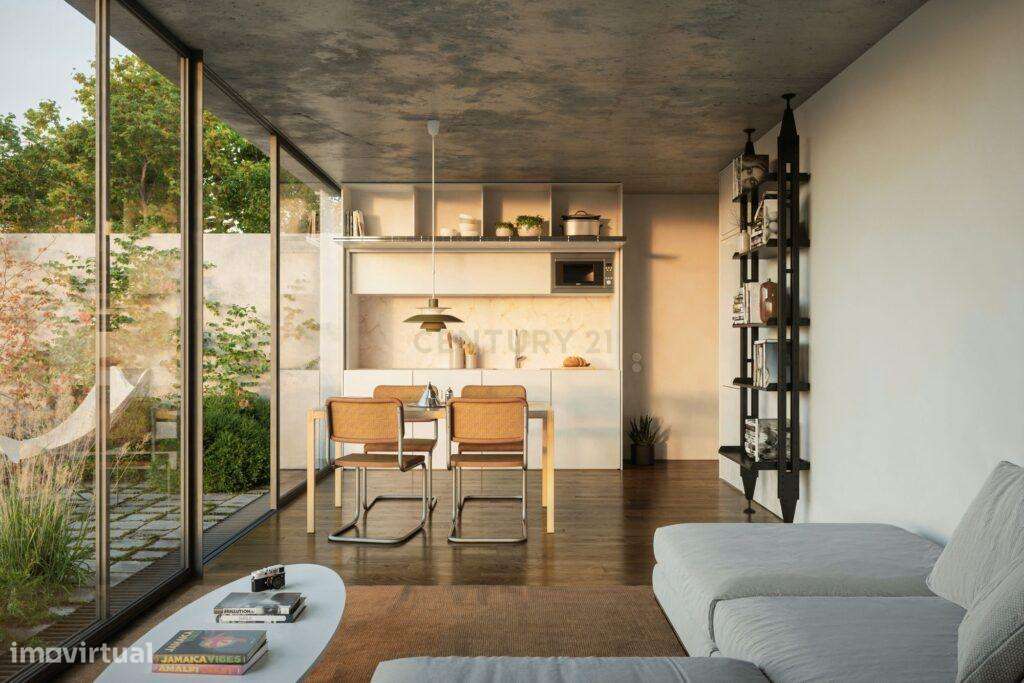 Lameira Residences | T0 NOVO |  Lugar de garagem| Terraço | Piscina | - Grande imagem: 4/10