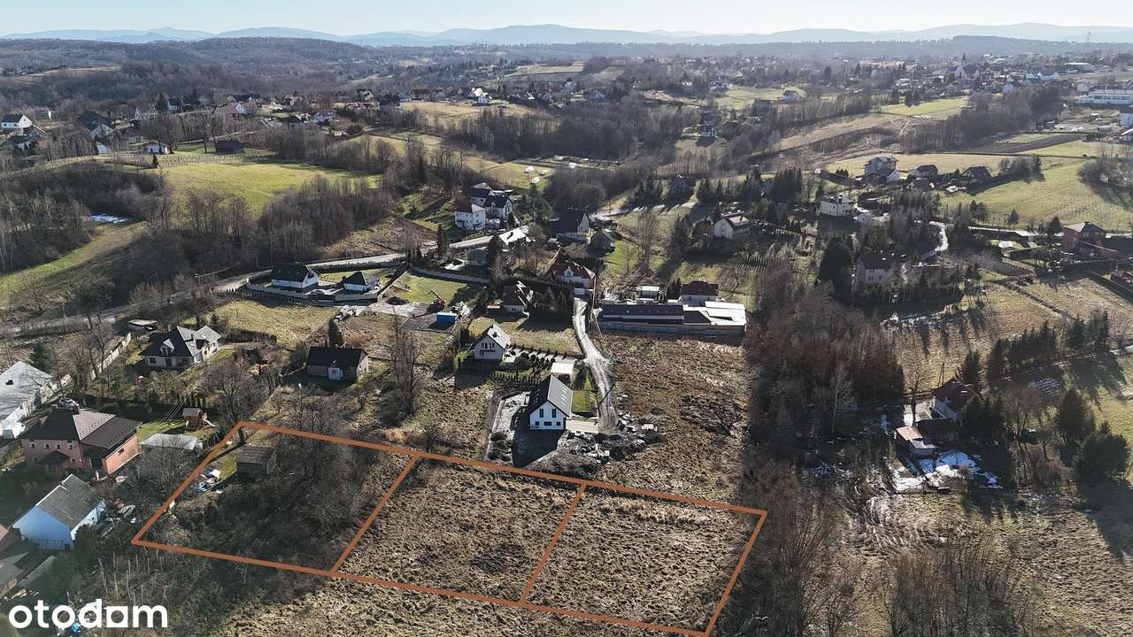 Widokowe działki w Janowicach/k. Wieliczki