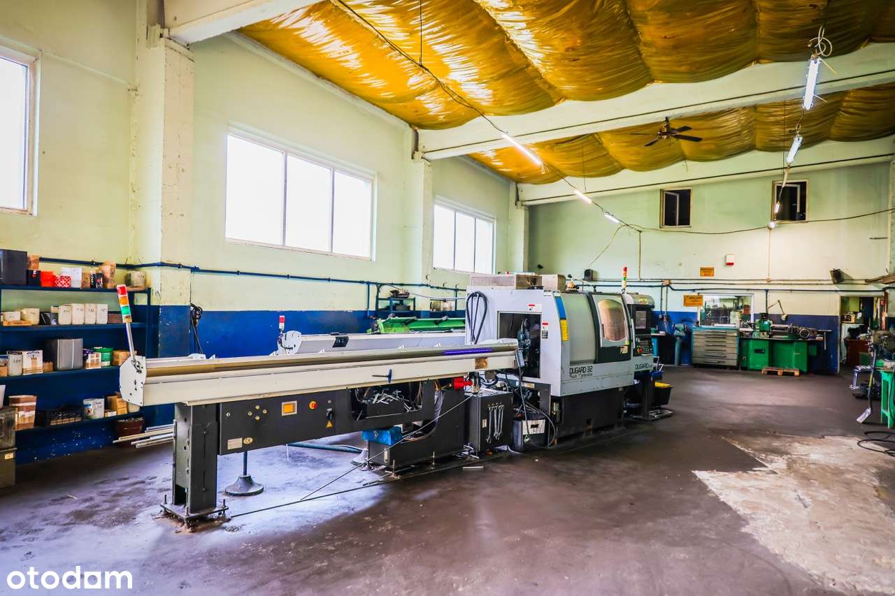 Hala z częścią magazynową i firmą CNC – Katowice, świetna lokalizacja-6