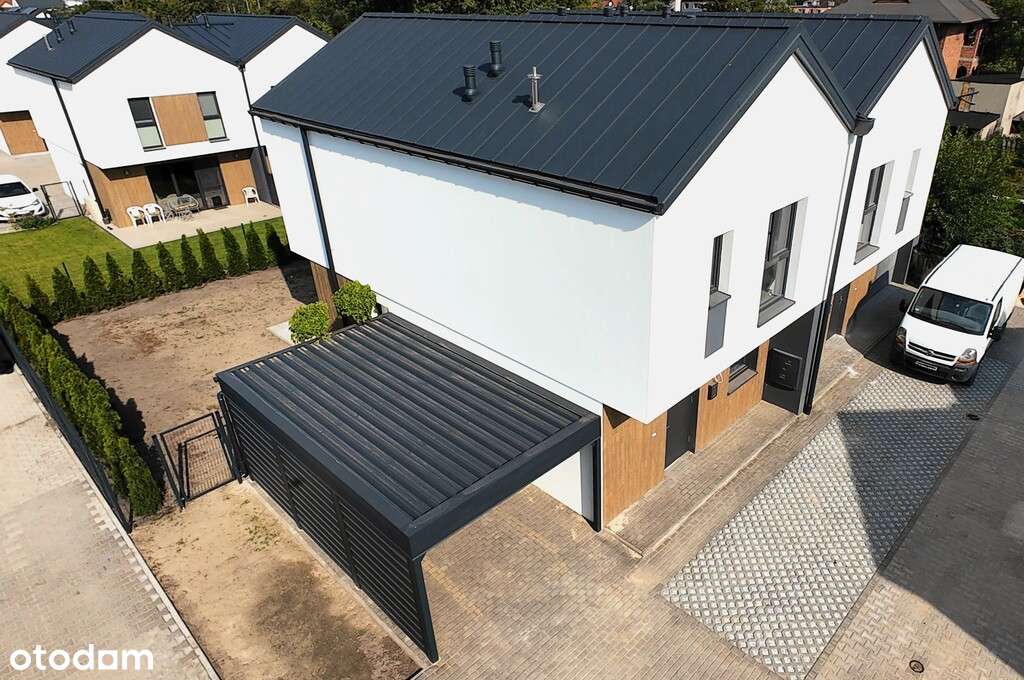 Energooszczędny dom z garażem. Okolice Portu Łódź.-10