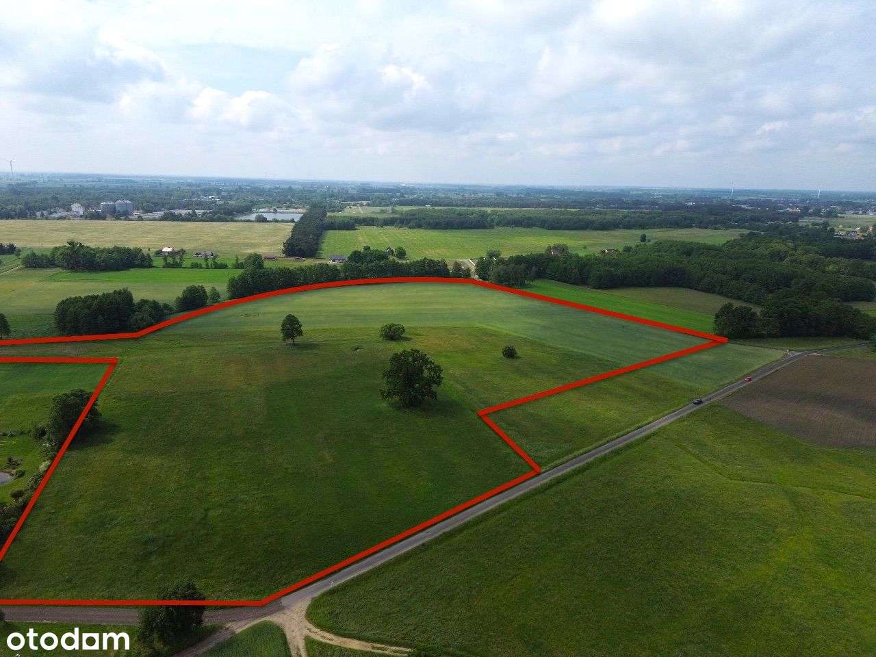 Gierłatowo, 3268m2 z frontem 70m!! zabudowa domowa - Pełny obrazek: 2/11