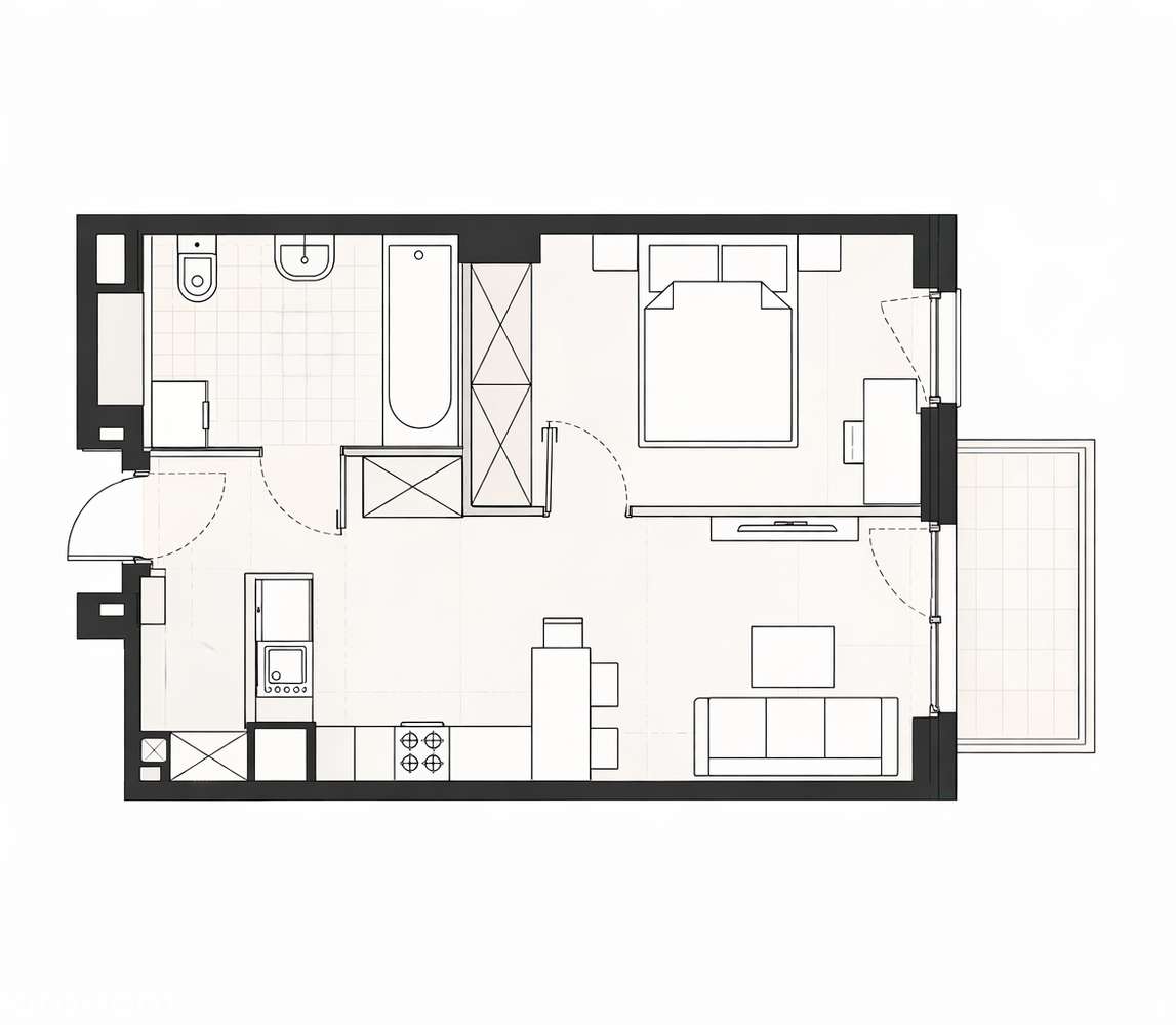 MEGA RABATY!!! Nowe osiedle | Balkon, Garderoba, Garaż | Centrum 15min - Pełny obrazek: 2/2