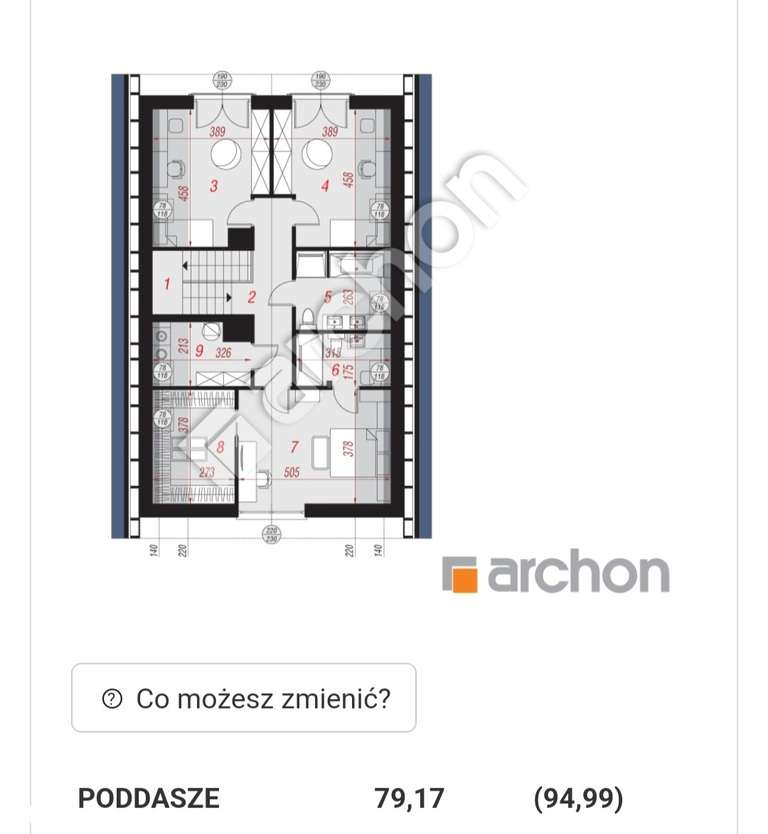 Dom wolnostojący 155 m – Dobczyce, koło lasu-14