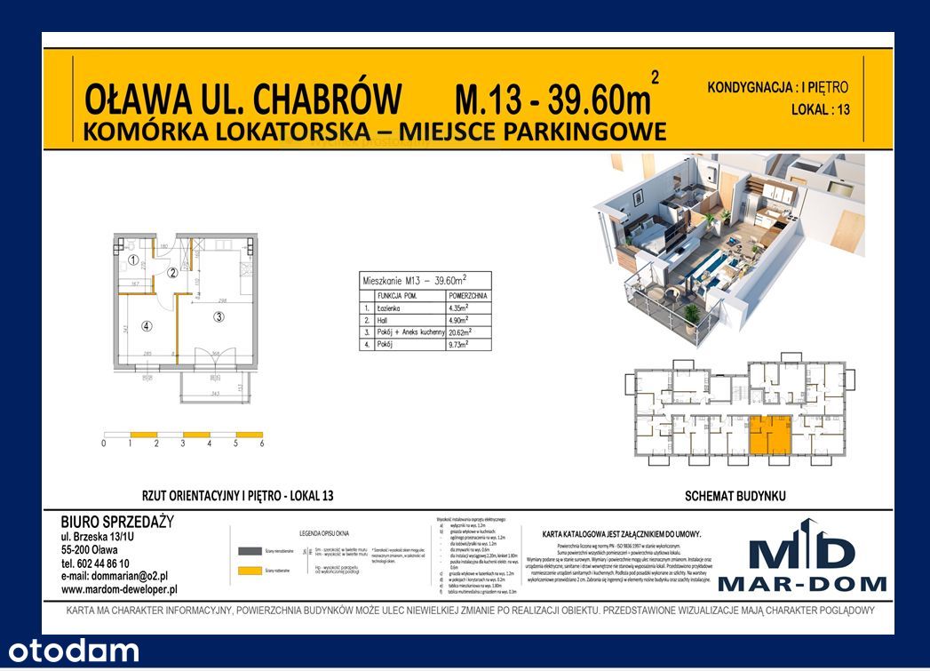 Deweloper Oława nowe mieszkanie - wysoki standard