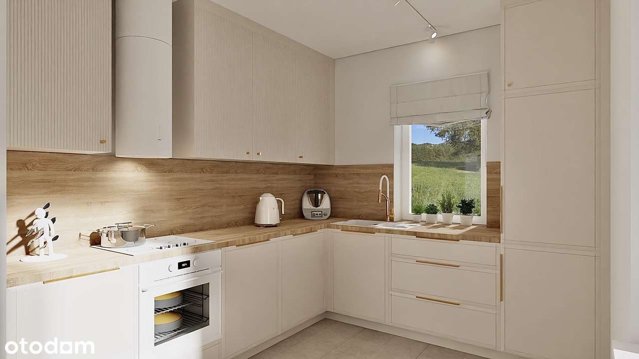 ZIELONA ALEJA Dom w zabudowie bliźniaczej Brzeg typ A-13