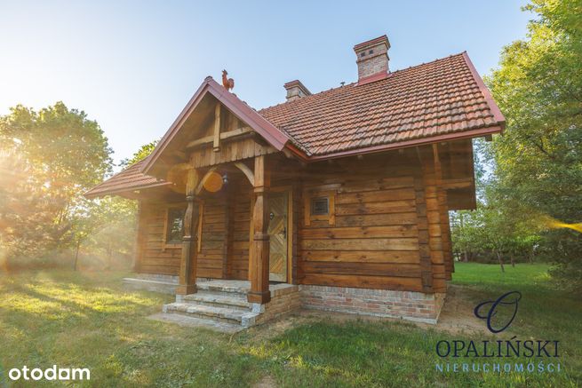 Dom z bali | Malownicza okolica | Taras | Kominek-15
