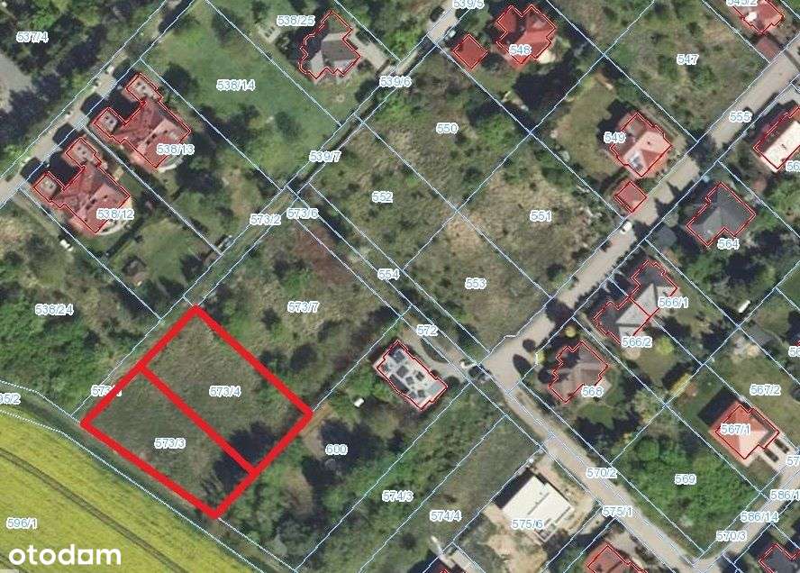 Os. Kwiatowe - działki budowlane Mpzp-2