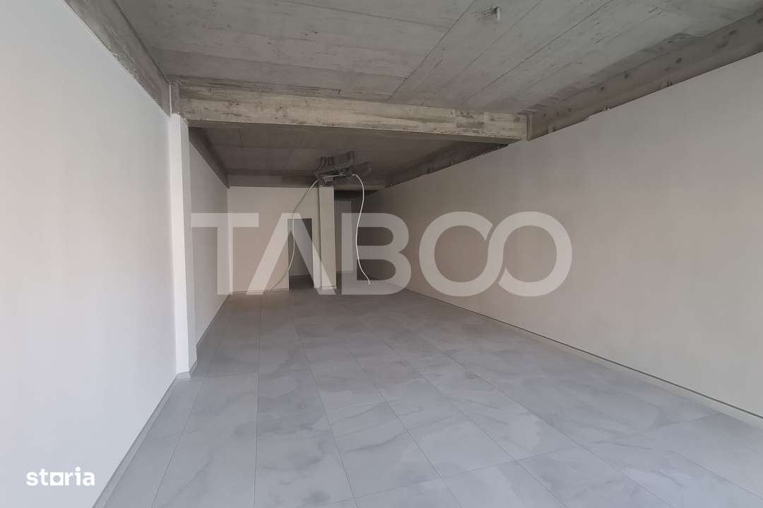 Spatiu comercial de inchiriat 65 mp vad excelent Selimbar Sibiu - Imagine principală: 3/4