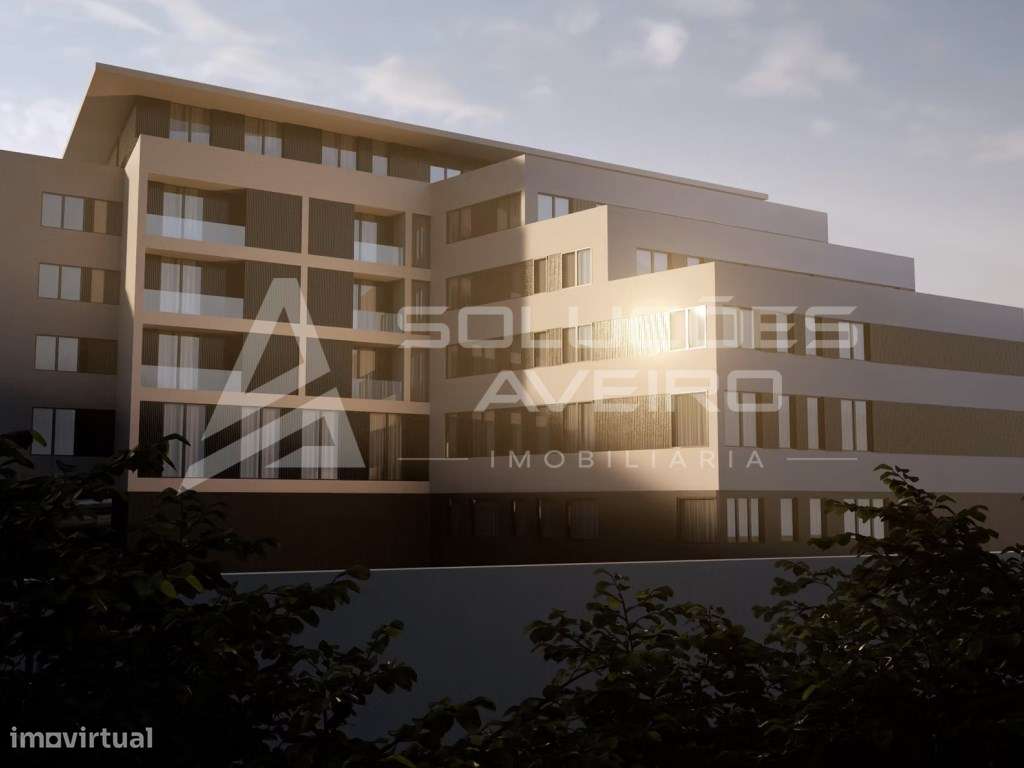 Apartamento T1+ 1 novo no Centro de Oliveira do Bairro