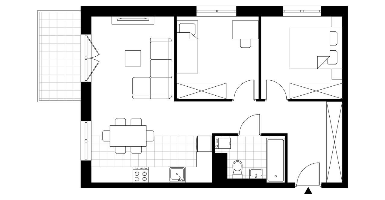 Ludowa Park | mieszkanie 3-pok. | B_M13 - Pełny obrazek: 4/9